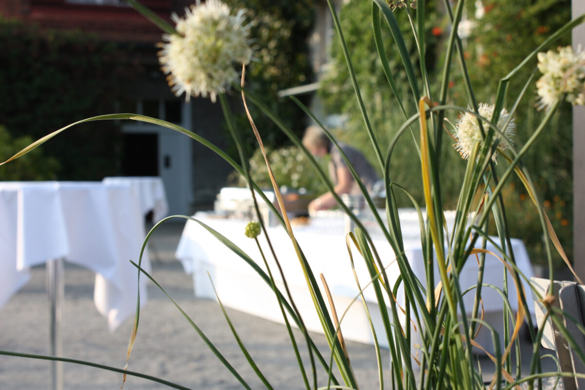 Catering-Anlass draussen