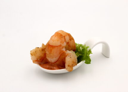 Gourmet-Löffel Shrimp-Cocktail